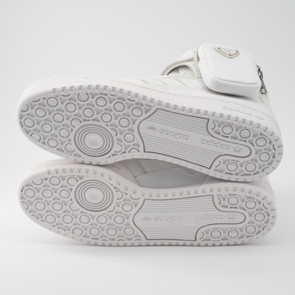Size US11 - adidas x Prada Forum High White Re-Nylon 2TG193 Sneakers - Picture 4 of 16